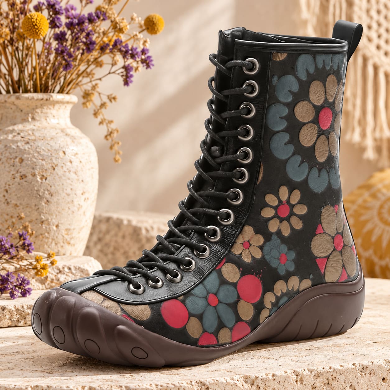 Bottes Hippie Florale