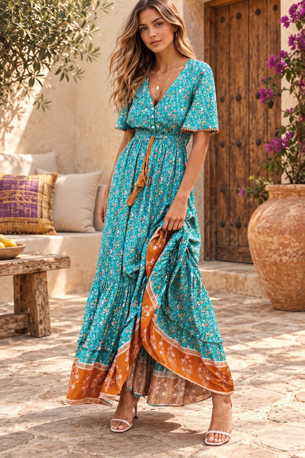 Robe Hippie Indienne